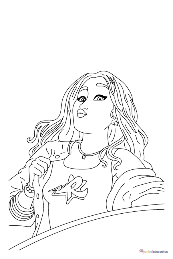 Desenhos de Emilly Vick para colorir