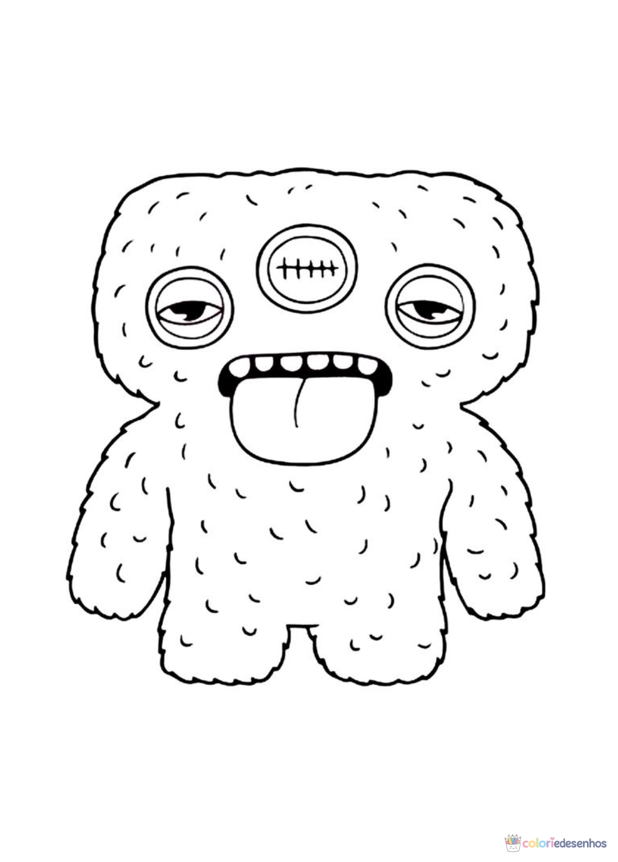 Desenhos de Fugglers para colorir