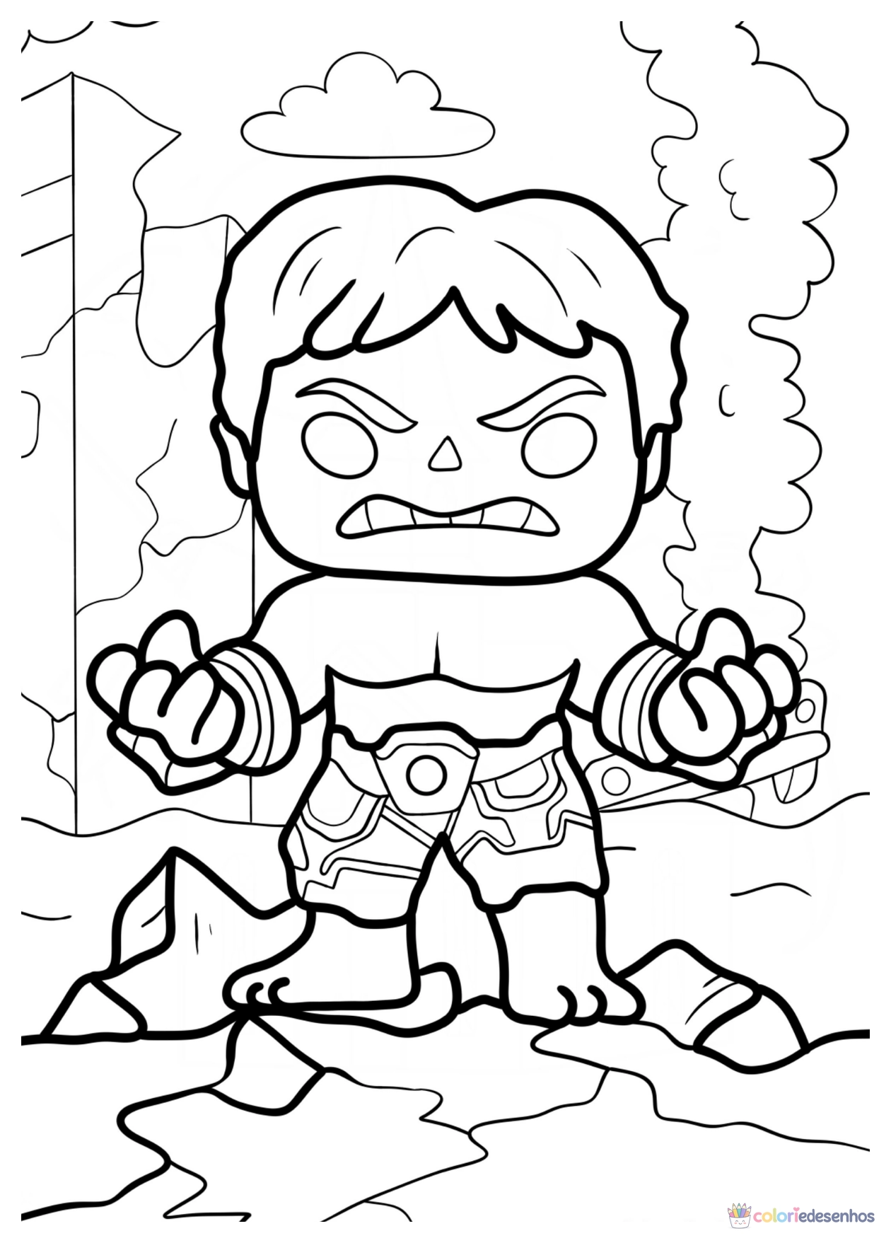Desenhos de Funko Pop para colorir