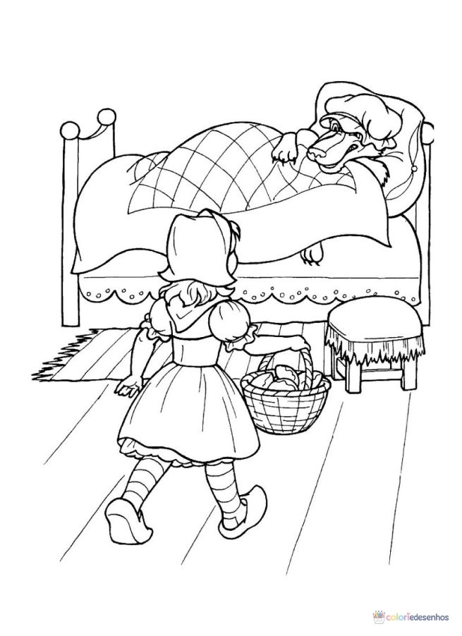 Desenhos de Lobo para colorir