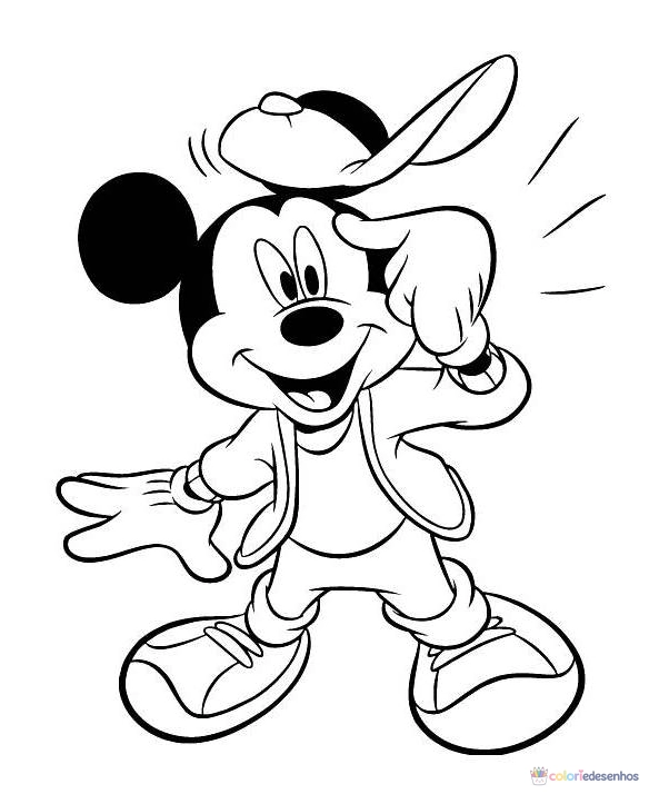 Mickey para colorir