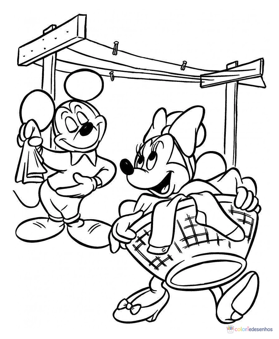 Minnie (Minie) para colorir