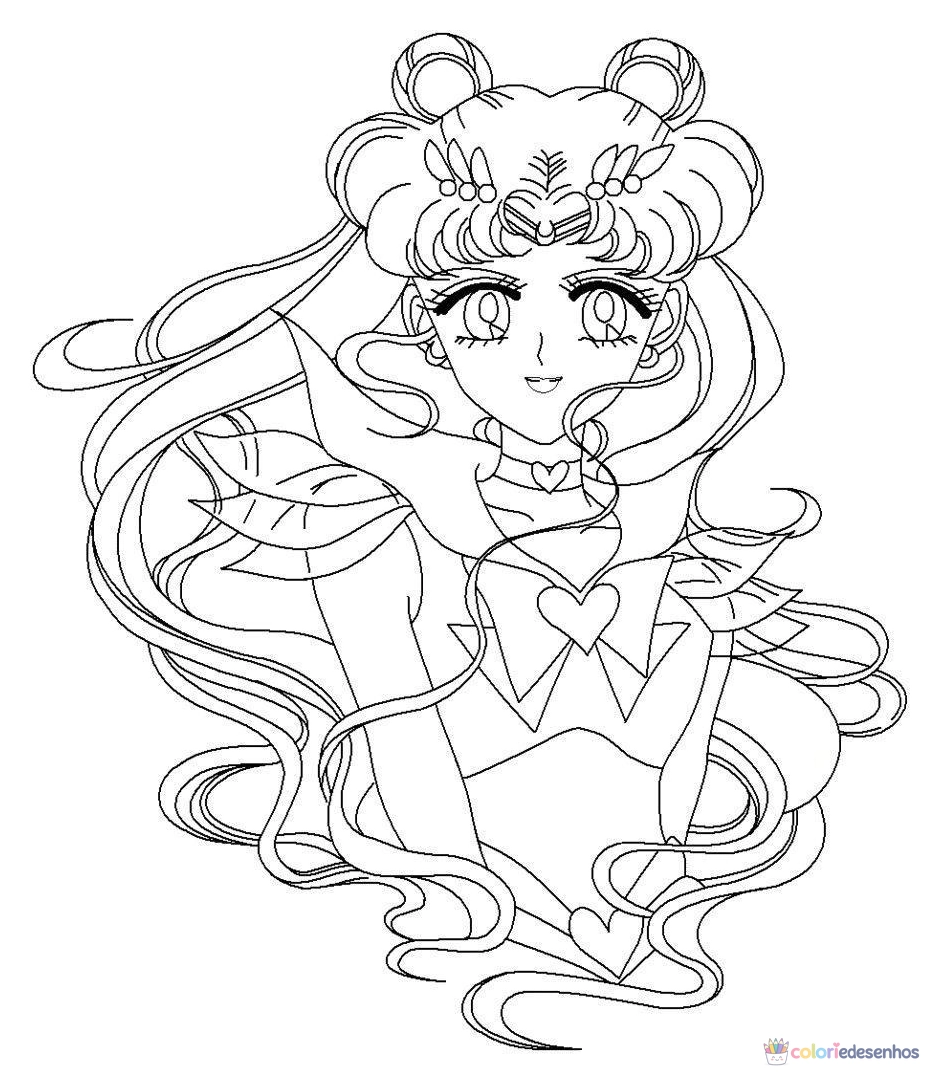 Desenhos de Sailor Moon para colorir