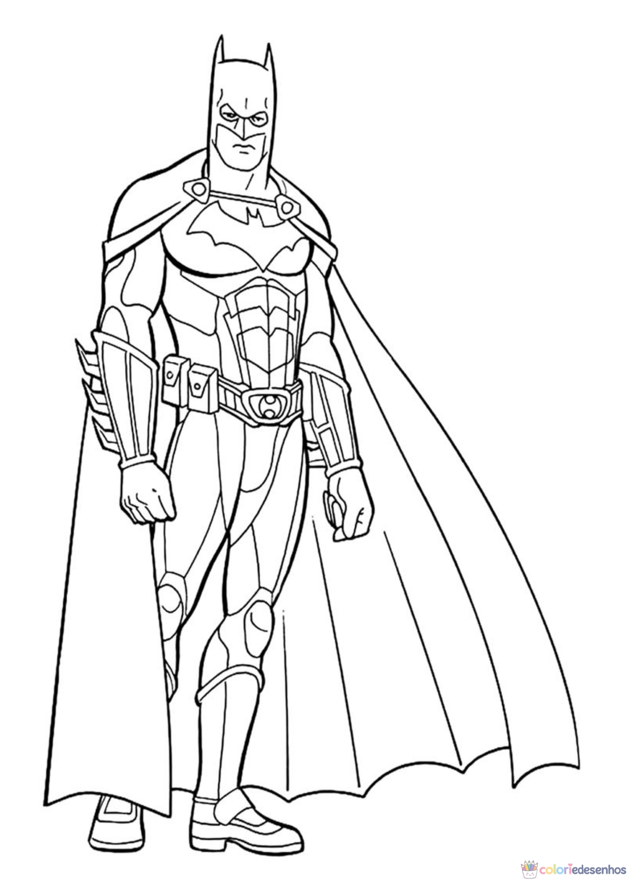 Desenhos de Super-Heróis para colorir